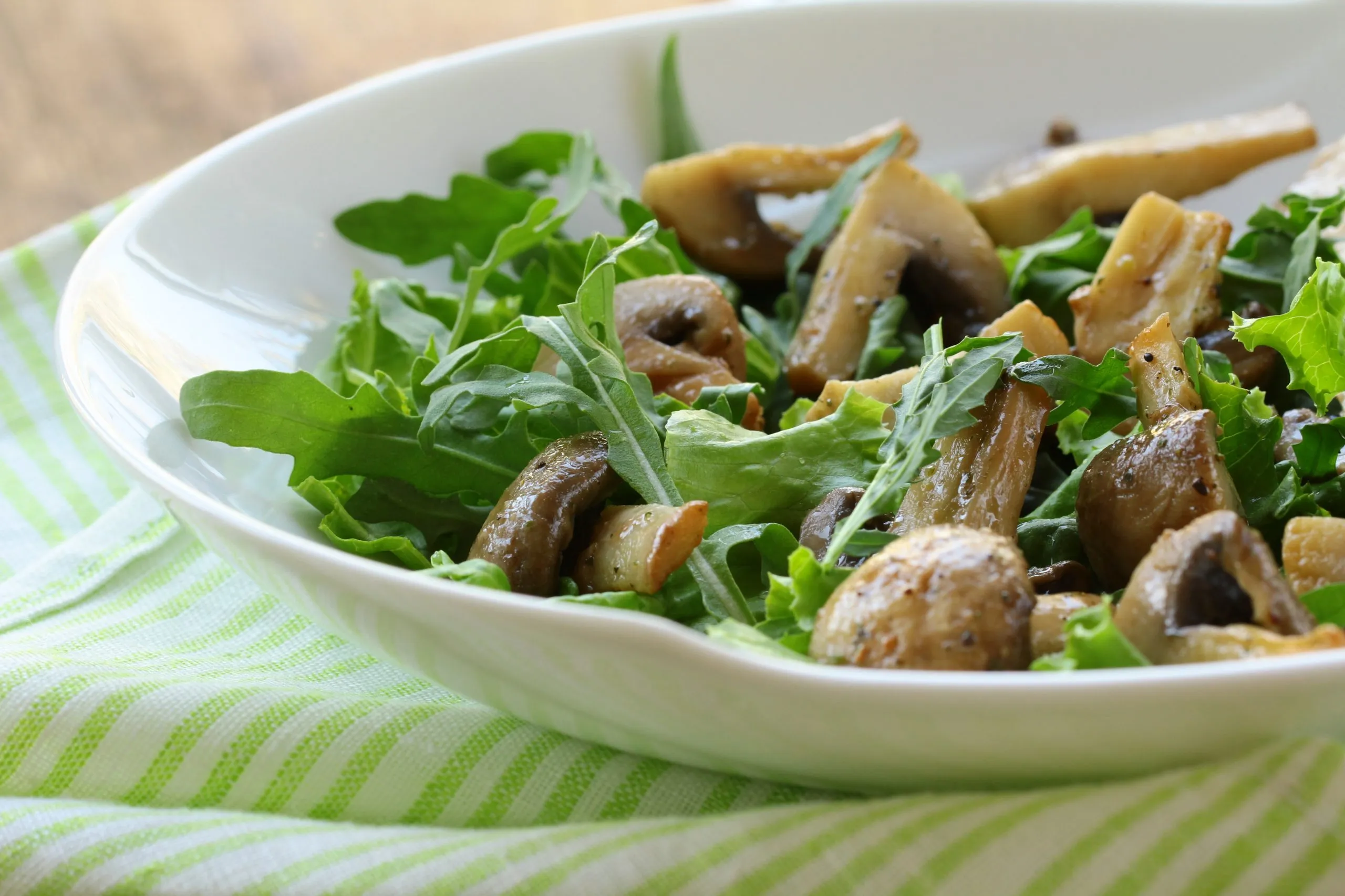 Nut and Mushroom Salad