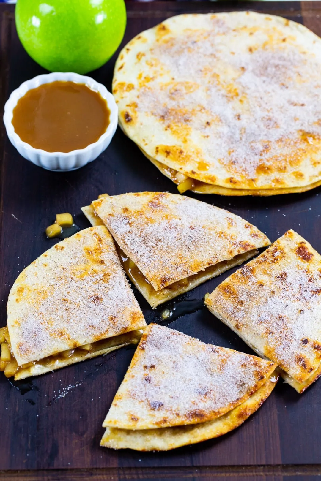Nutella Apple Quesadilla