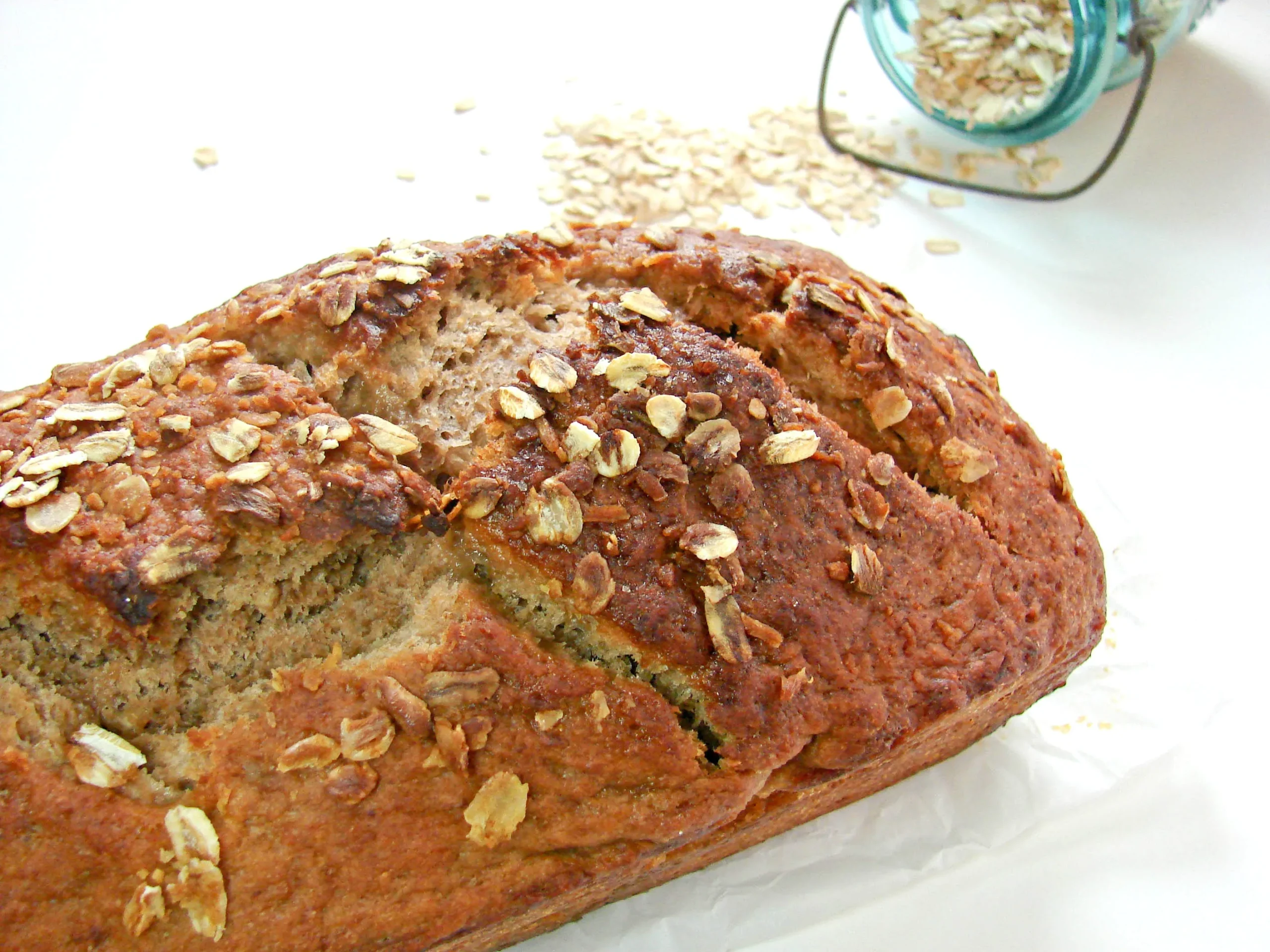 Nutella Oatmeal Bread with Brown Sugar