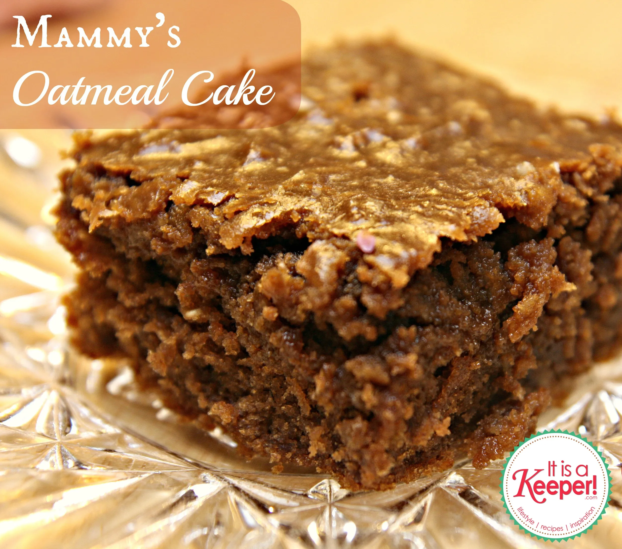 Oatmeal Cake and Frosting