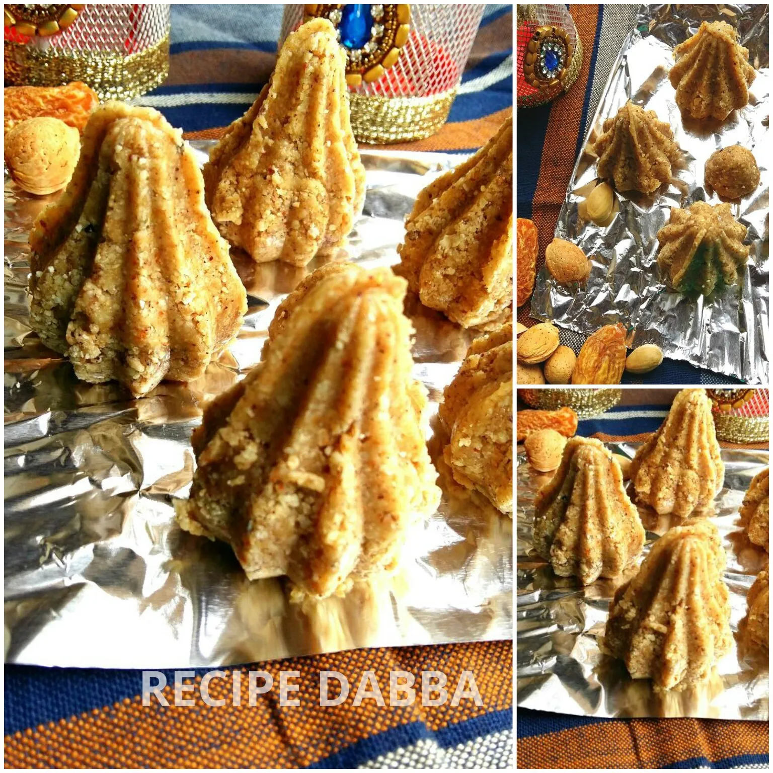 Oats Dry Fruits Jaggery Modaks