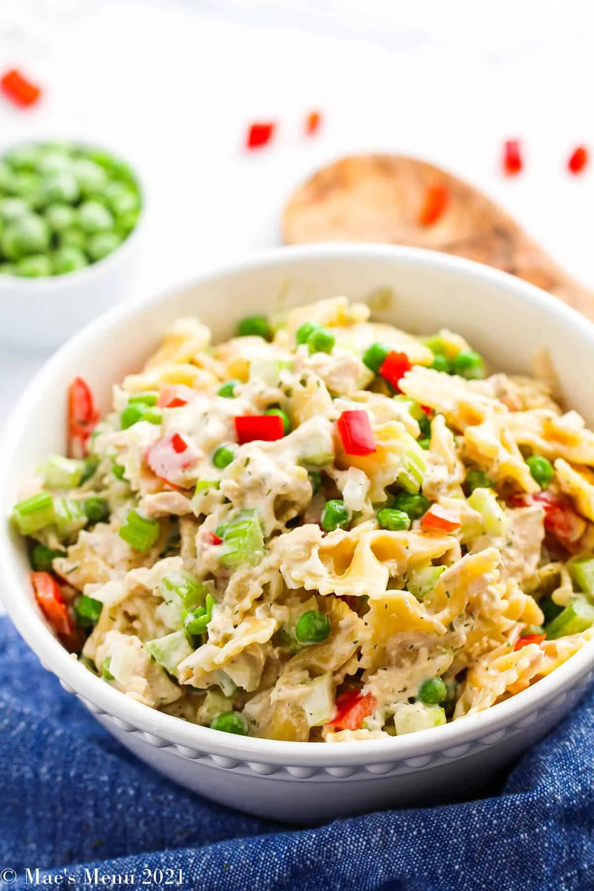 Old Fashioned Mac and Pea Salad Weekend