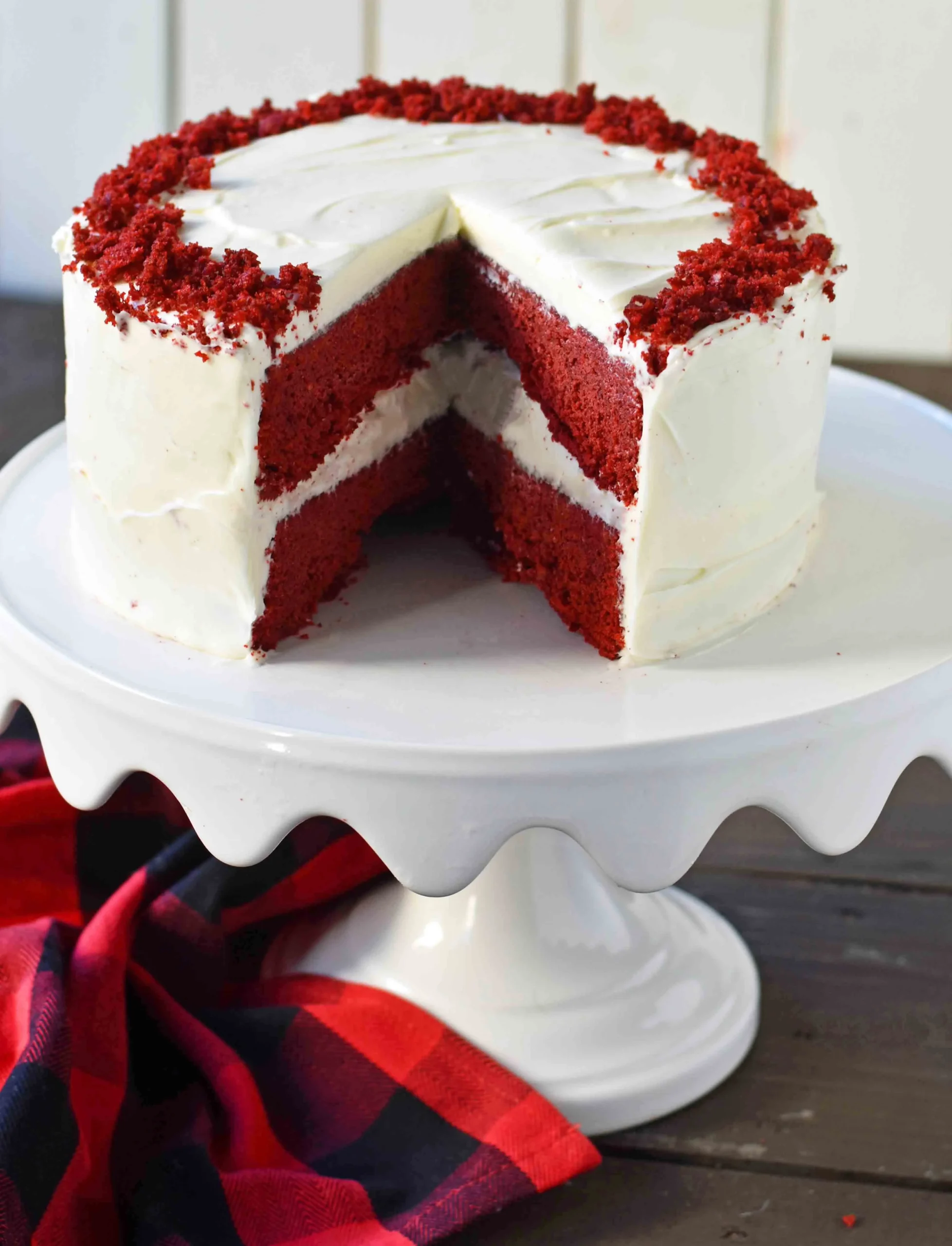 Old Fashioned Red Velvet Cake