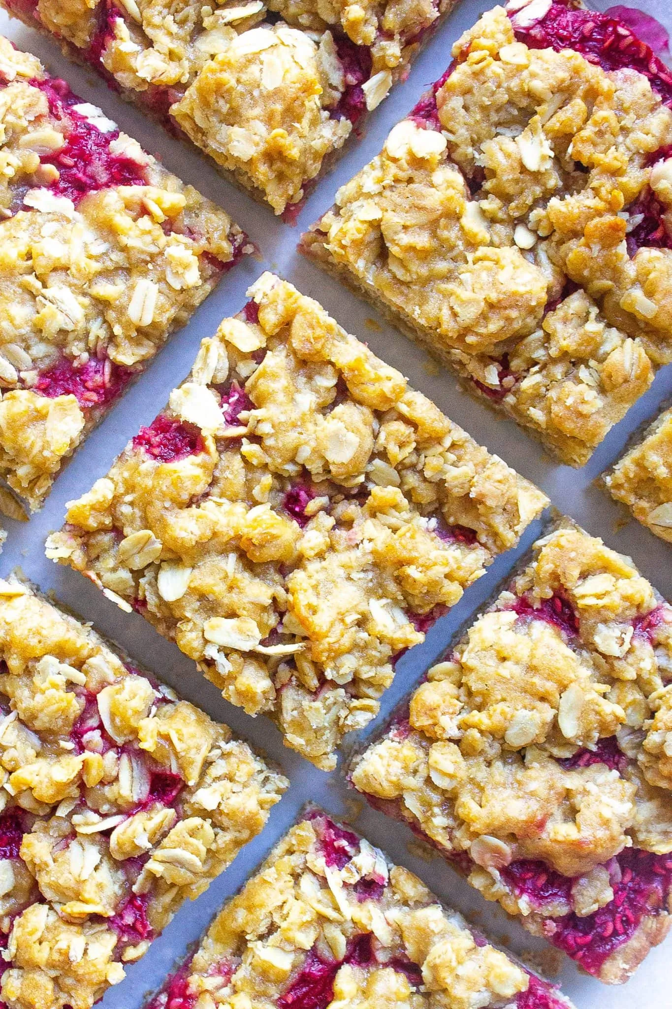 One Pot Raspberry Oatmeal Bars