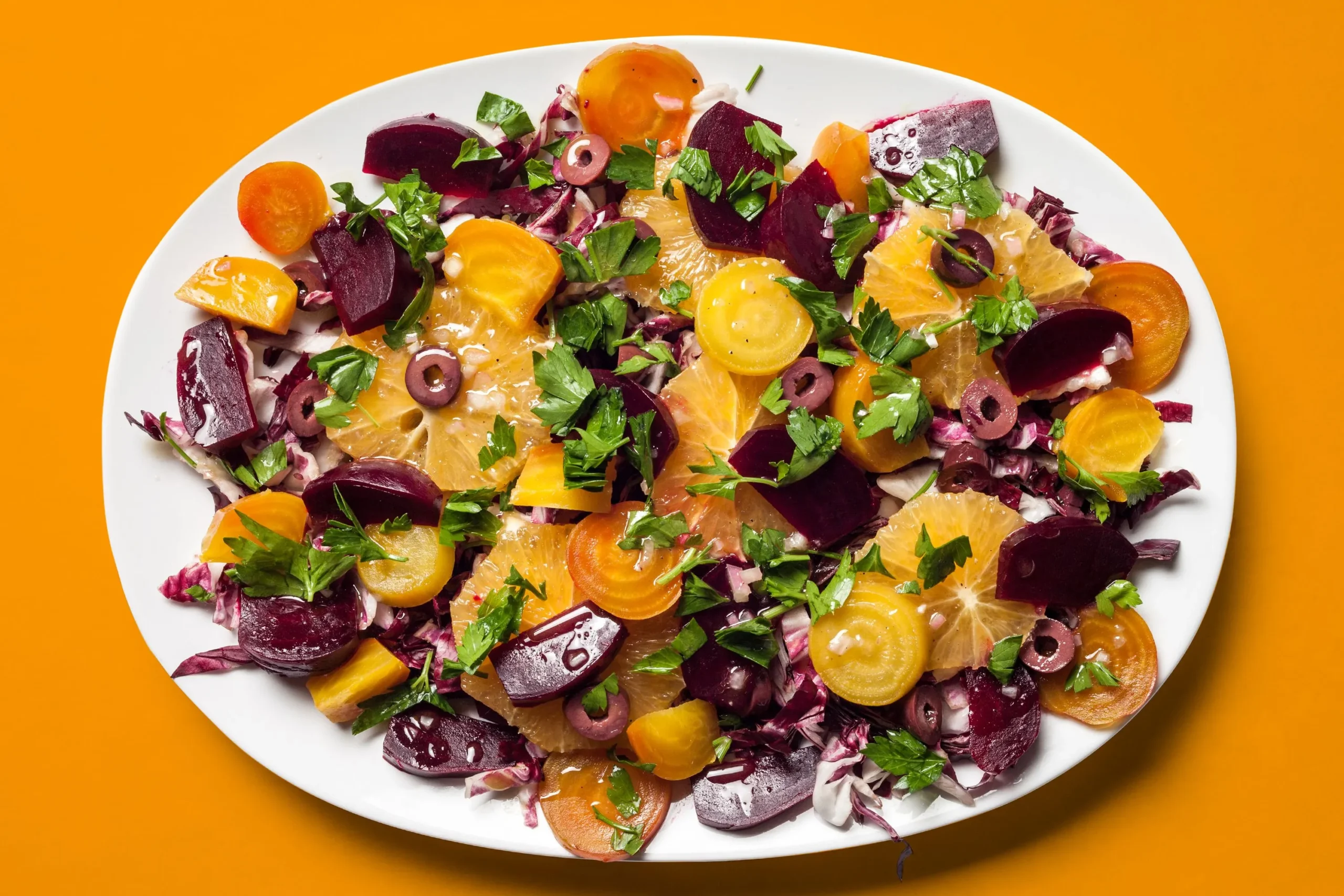 Orange and Black Olive Salad