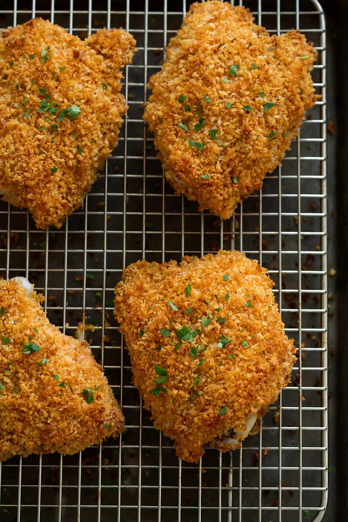 Oven Fried Baked Chicken