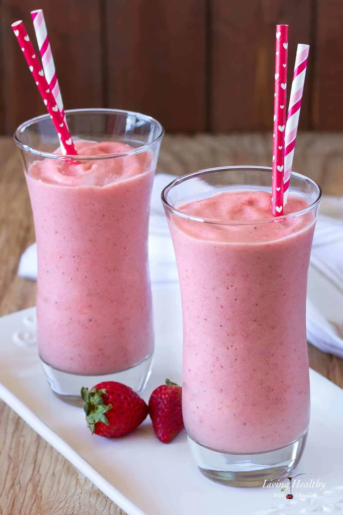 Paleo Keto Strawberry Milkshake