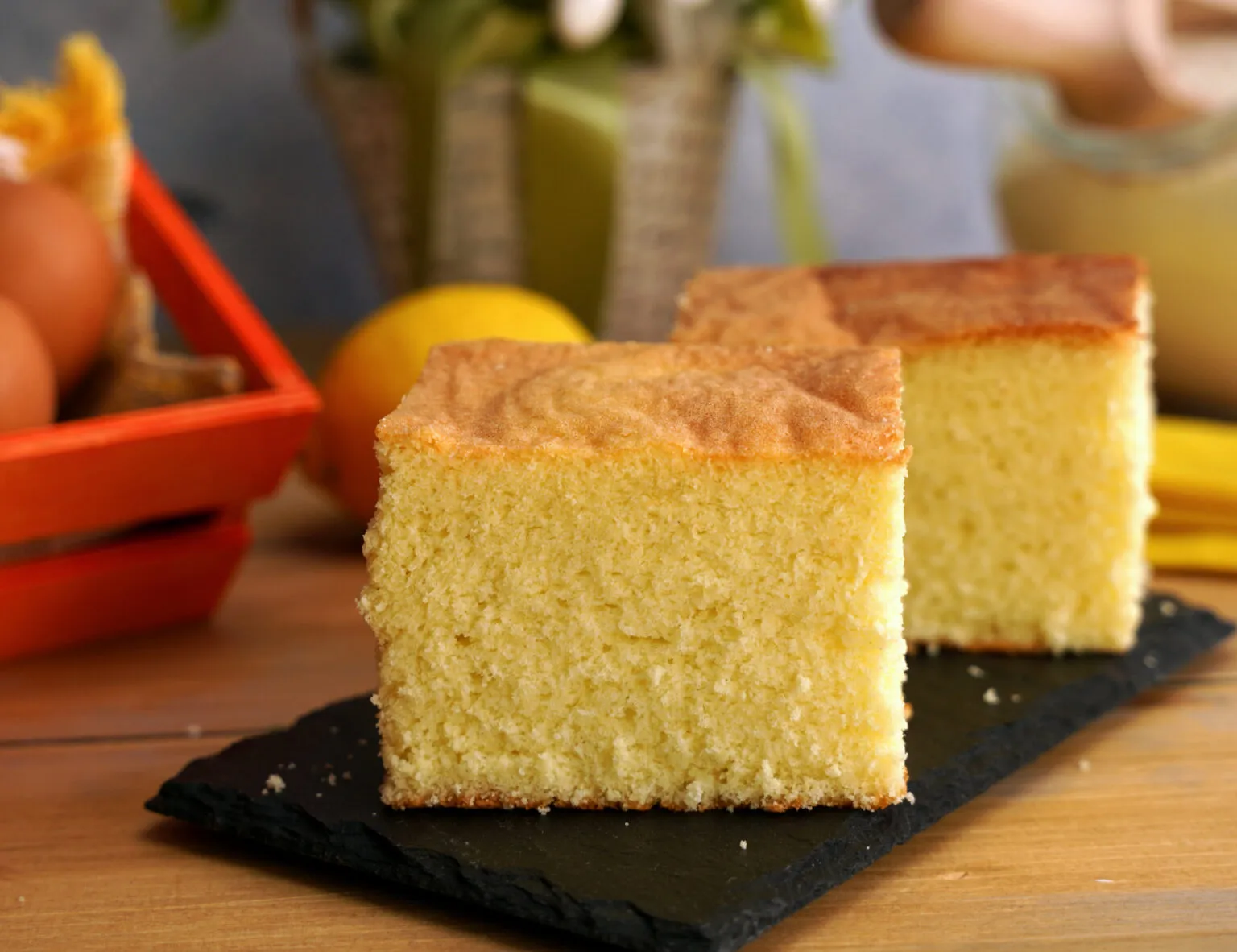Pan di Spagna (Basic Genoise Sponge Cake)