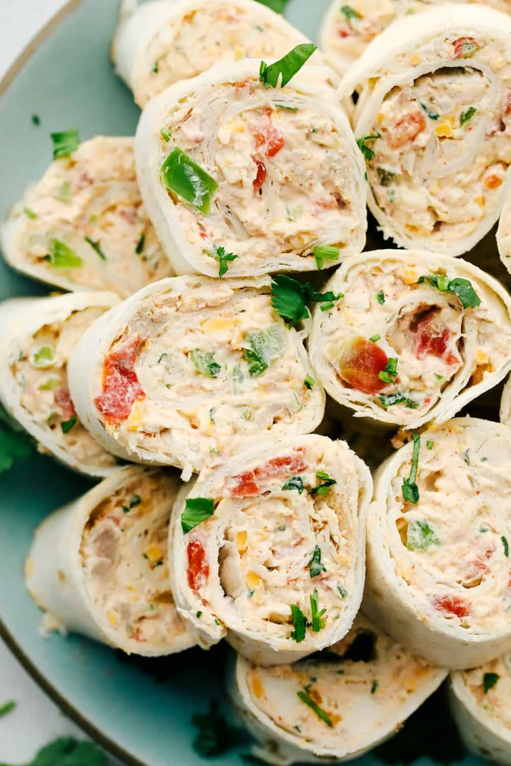 Pasta Pinwheel Rolls with Creamy Tomato Sauce