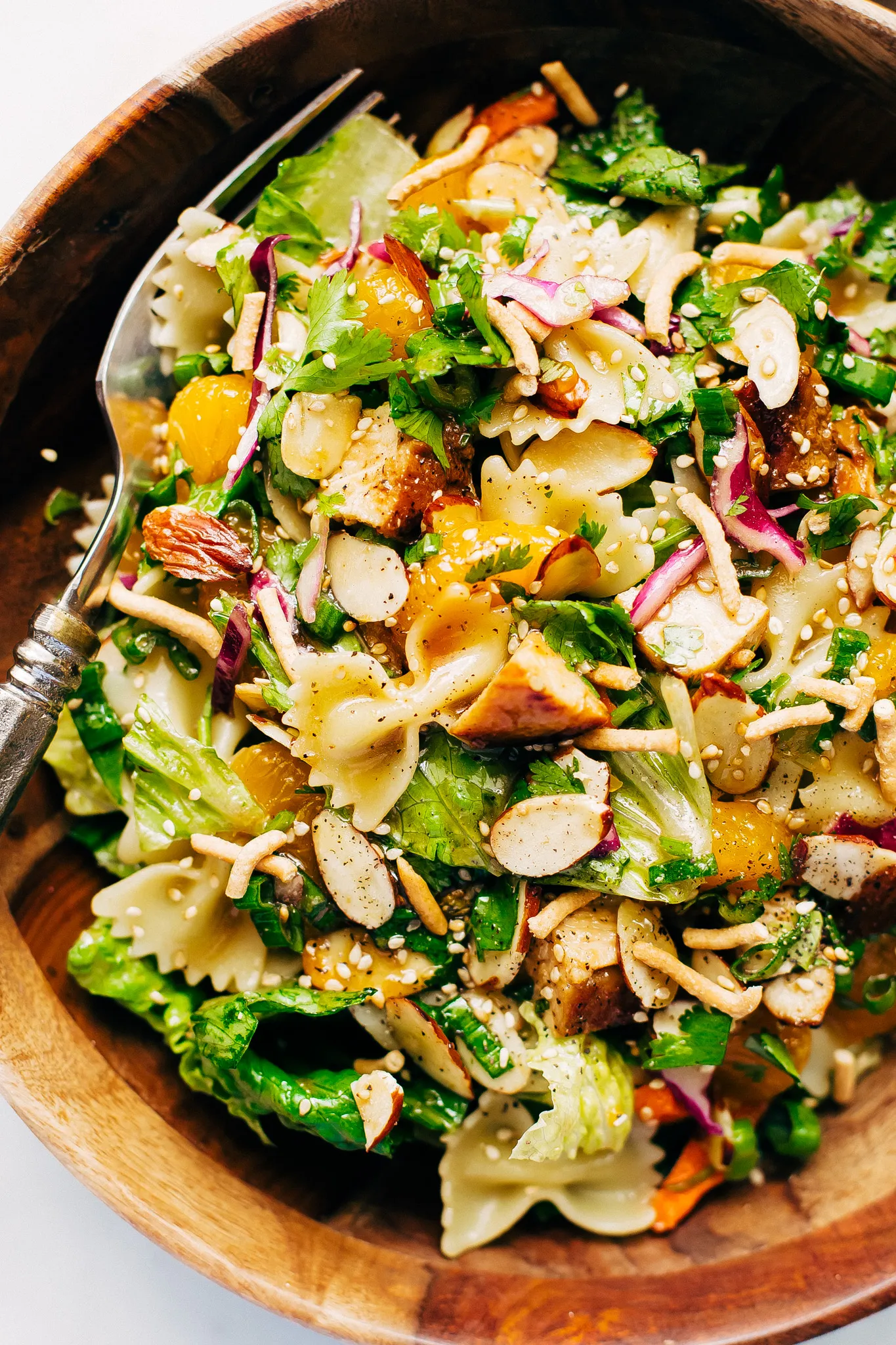 Pat's Ginger Chicken Pasta Salad