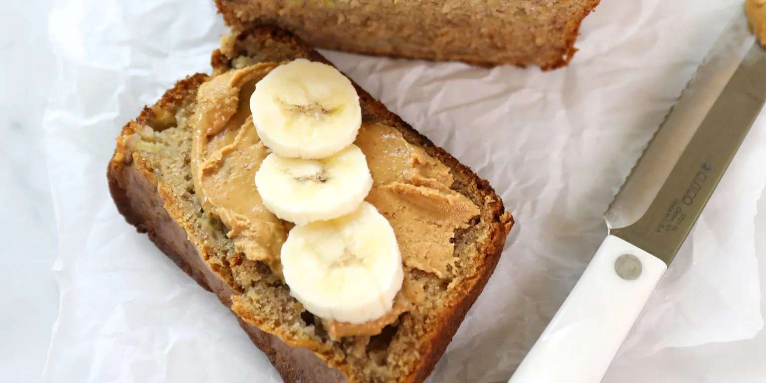 Peanut Butter Apple Banana Bread