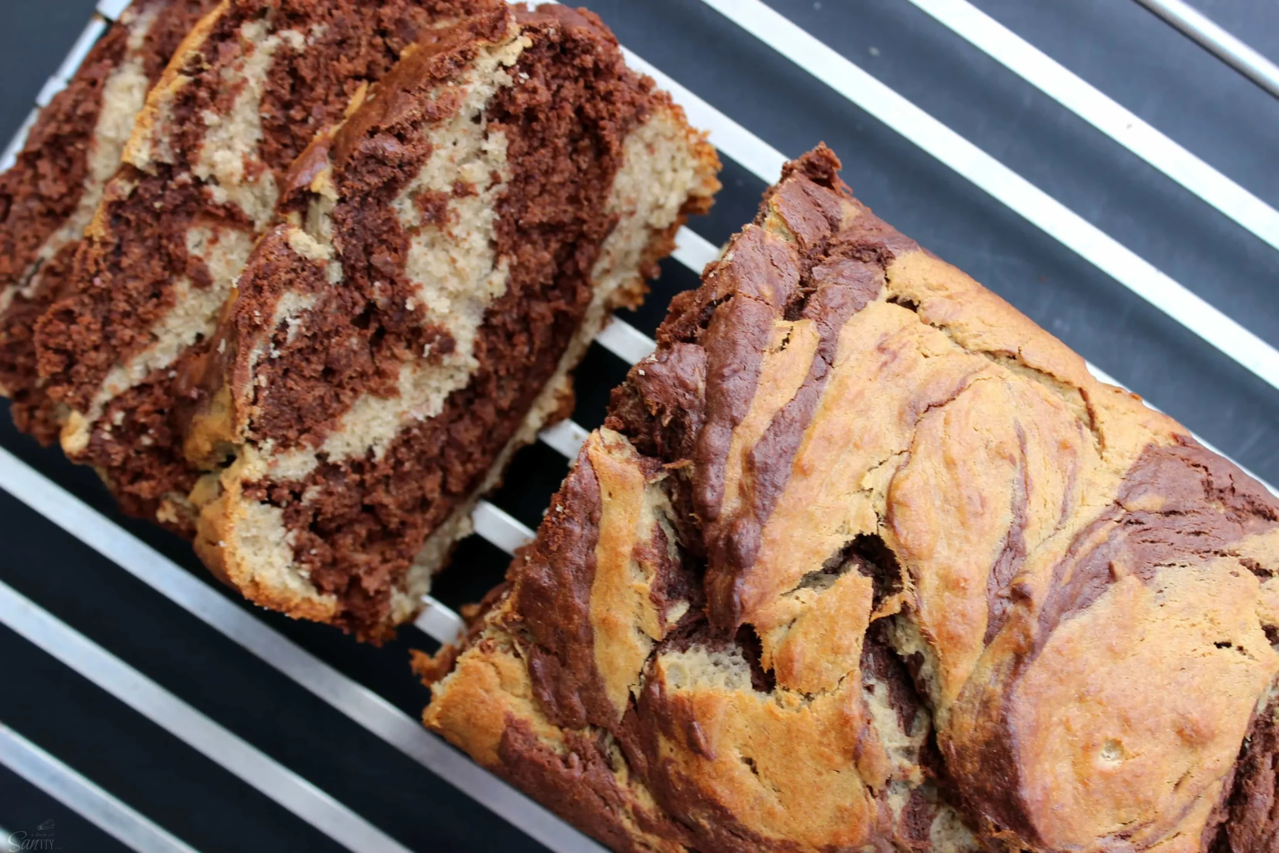 Peanut Butter Banana Chocolate Bread Pudding