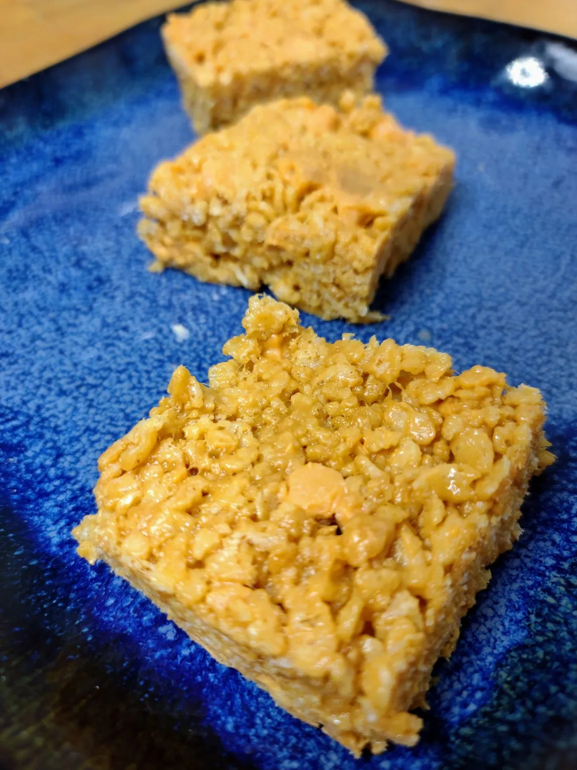 Peanut Butter Butterscotch Krispie Treats