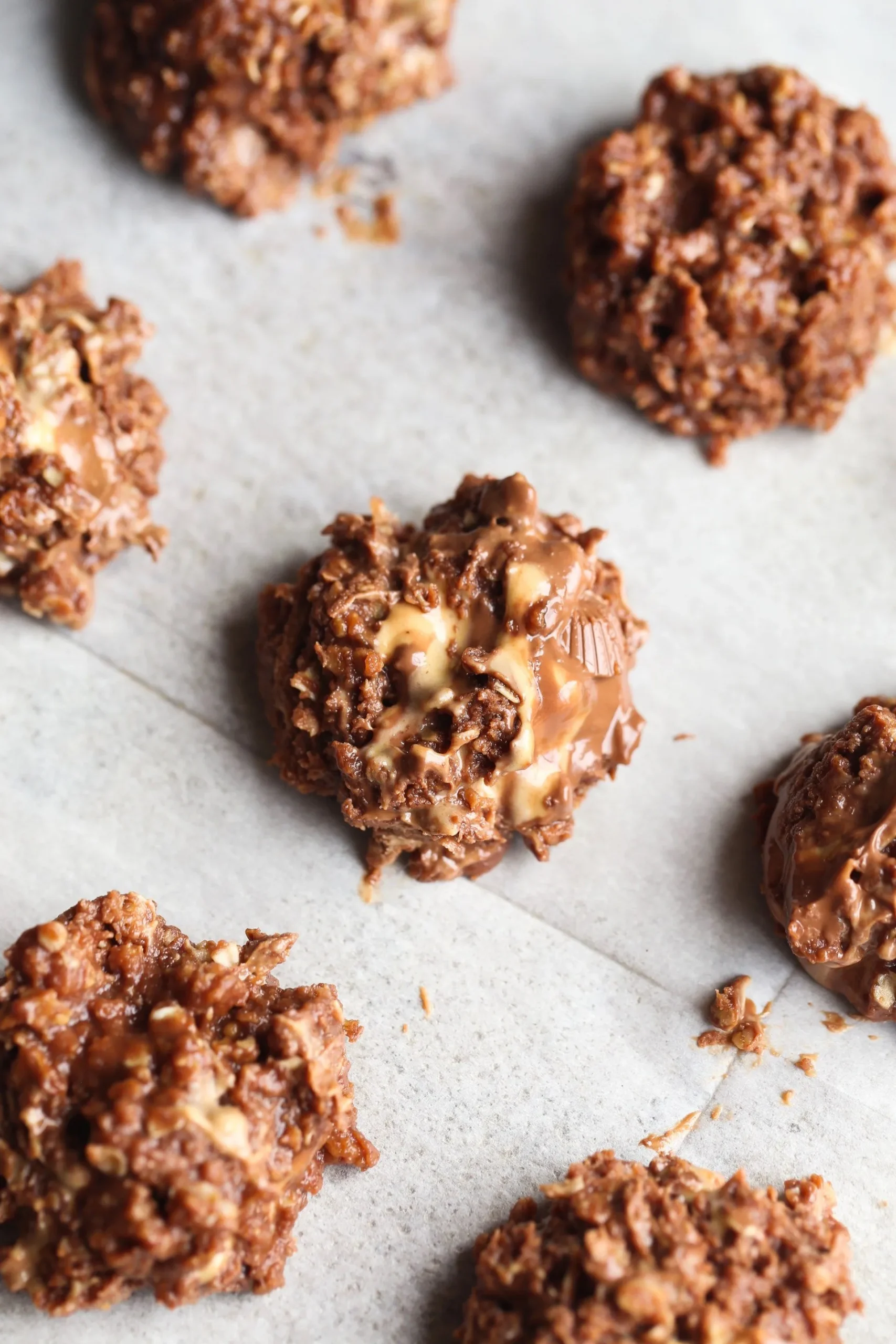 Peanut Butter Cup No Bake Snack Bites