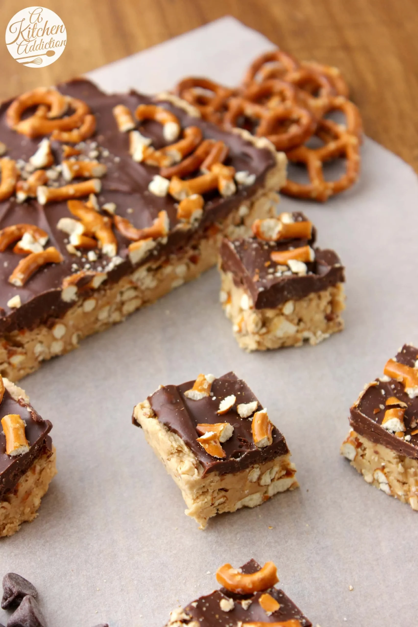 Peanut Butter Pretzel Bars