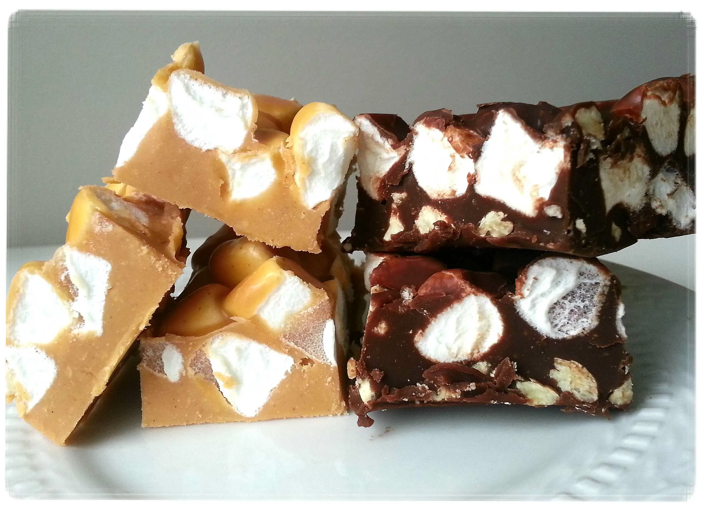 Peanut Butter Squares Rocky Road
