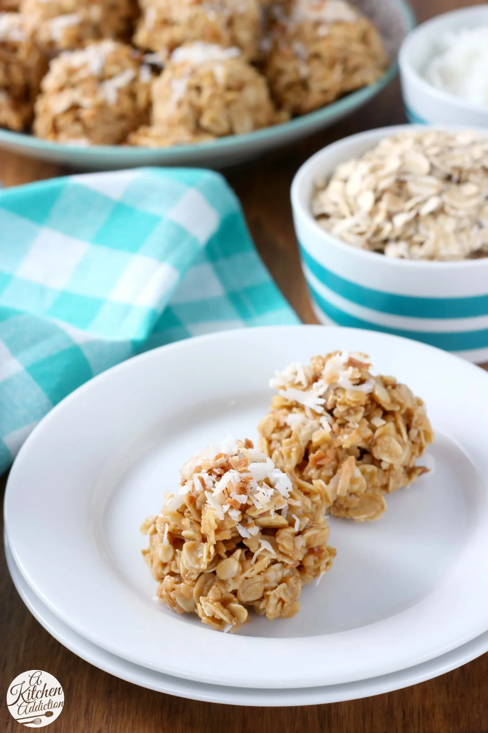 Peanut Butter Toasted Coconut Cookies GF
