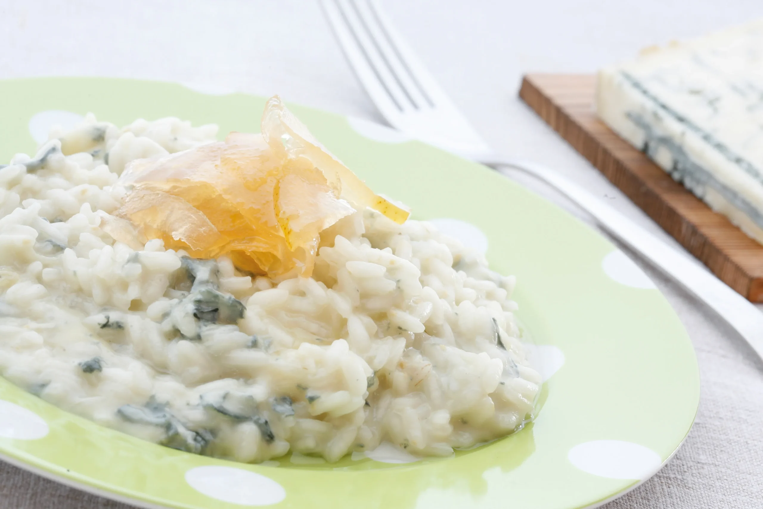 Pear and Gorgonzola Risotto