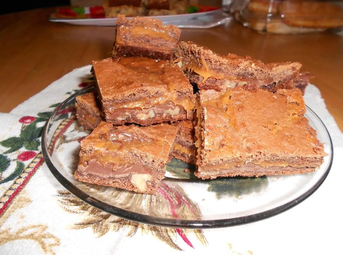 Peggy's Chocolate Carmel Delight Brownies