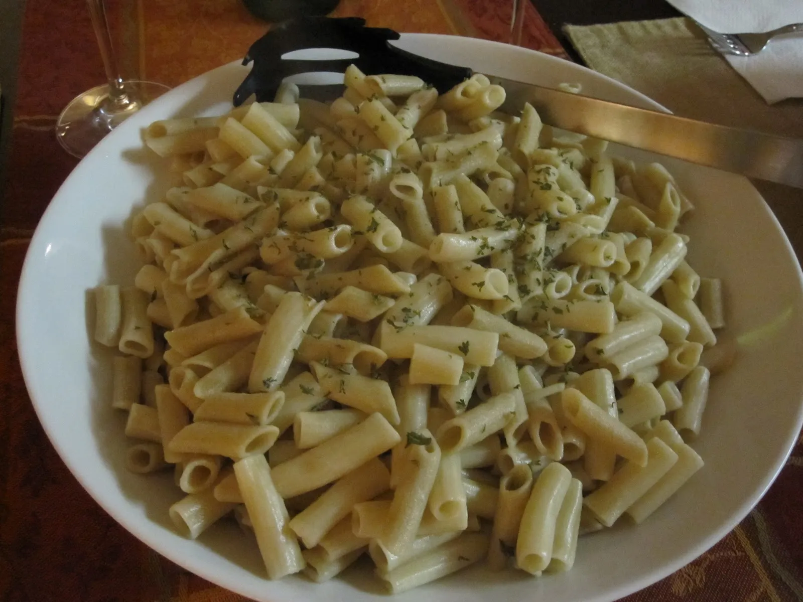 Penne with Creamy Walnut Sauce