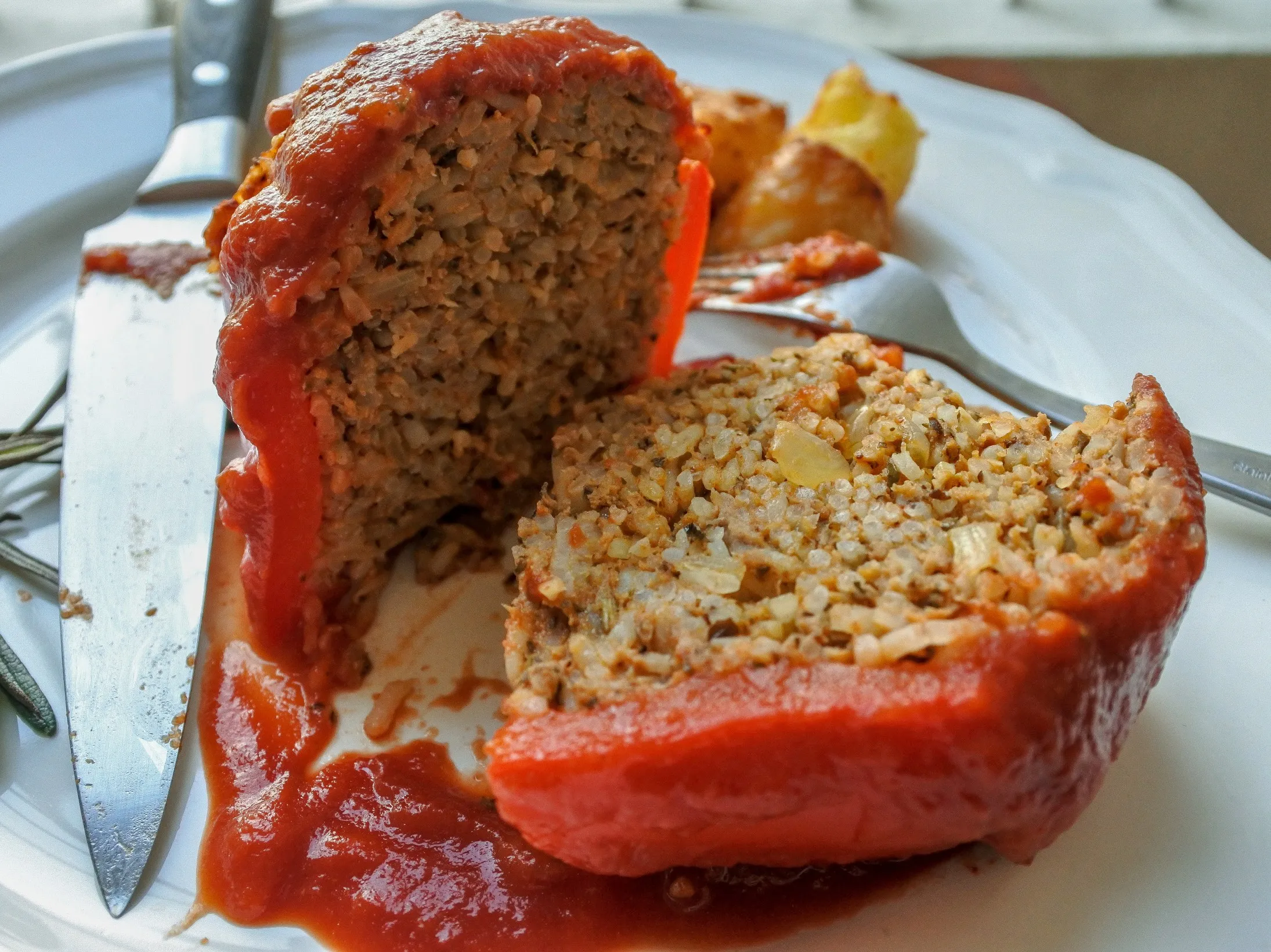 Pepper Stuffed Lamb Tabasco