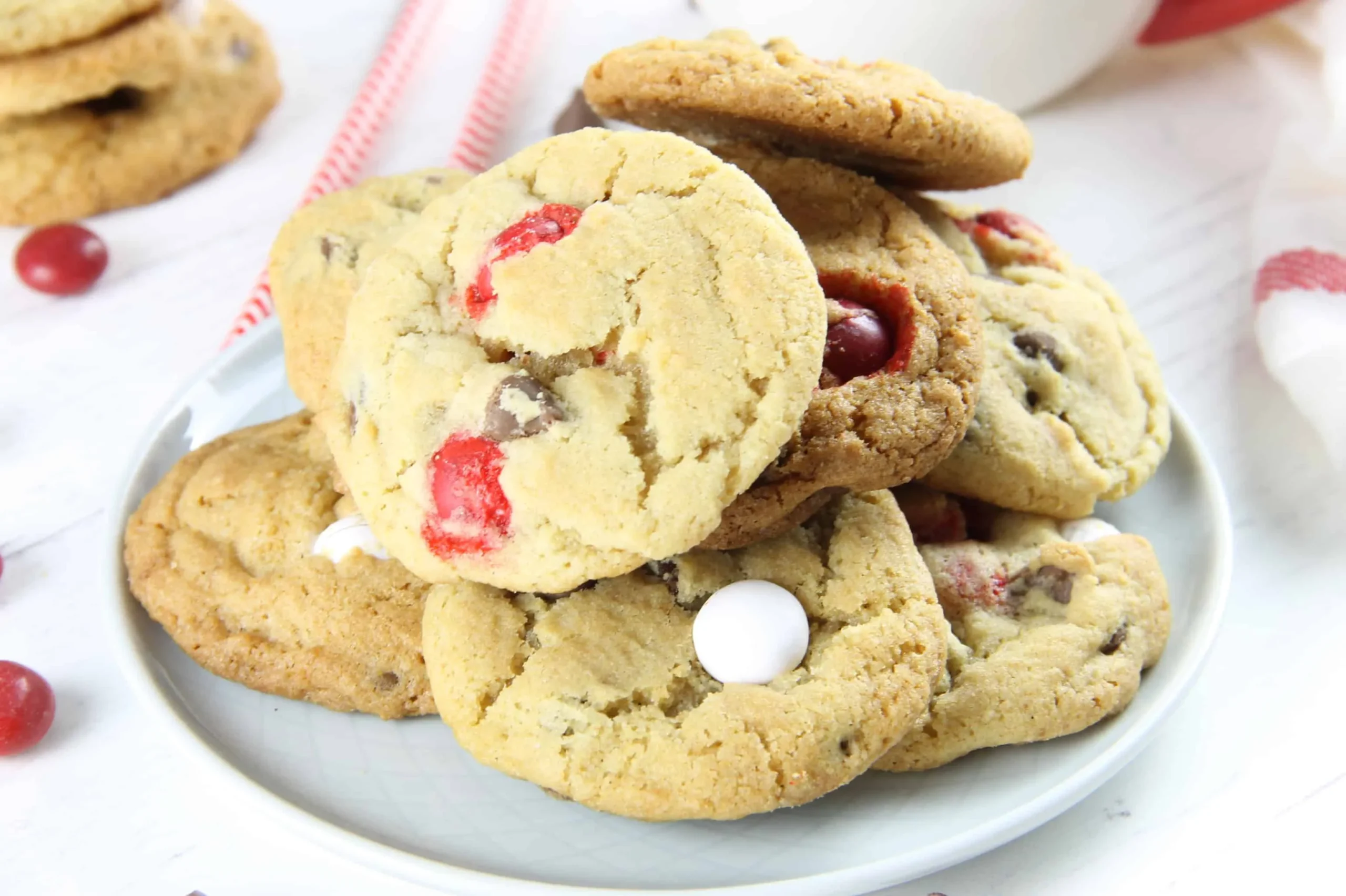 Peppermint Chocolate Chip Cookies