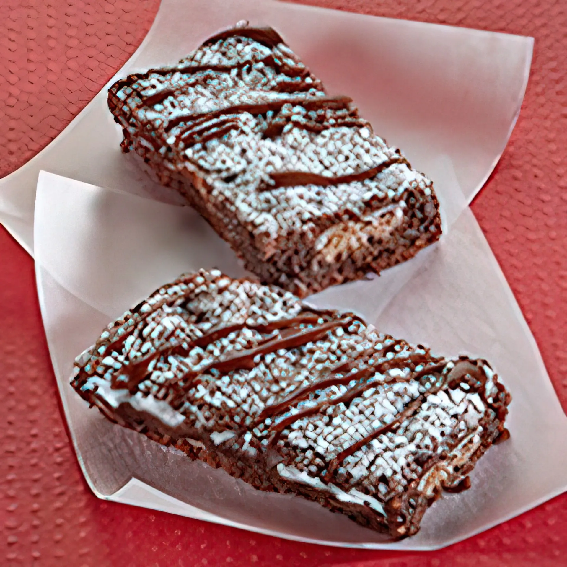 Peppermint Pattie Fudge Bars