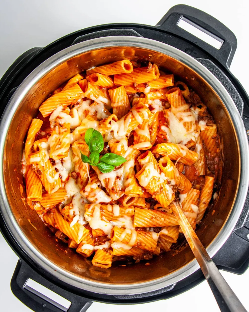 Perfect Instant Pot Baked Ziti