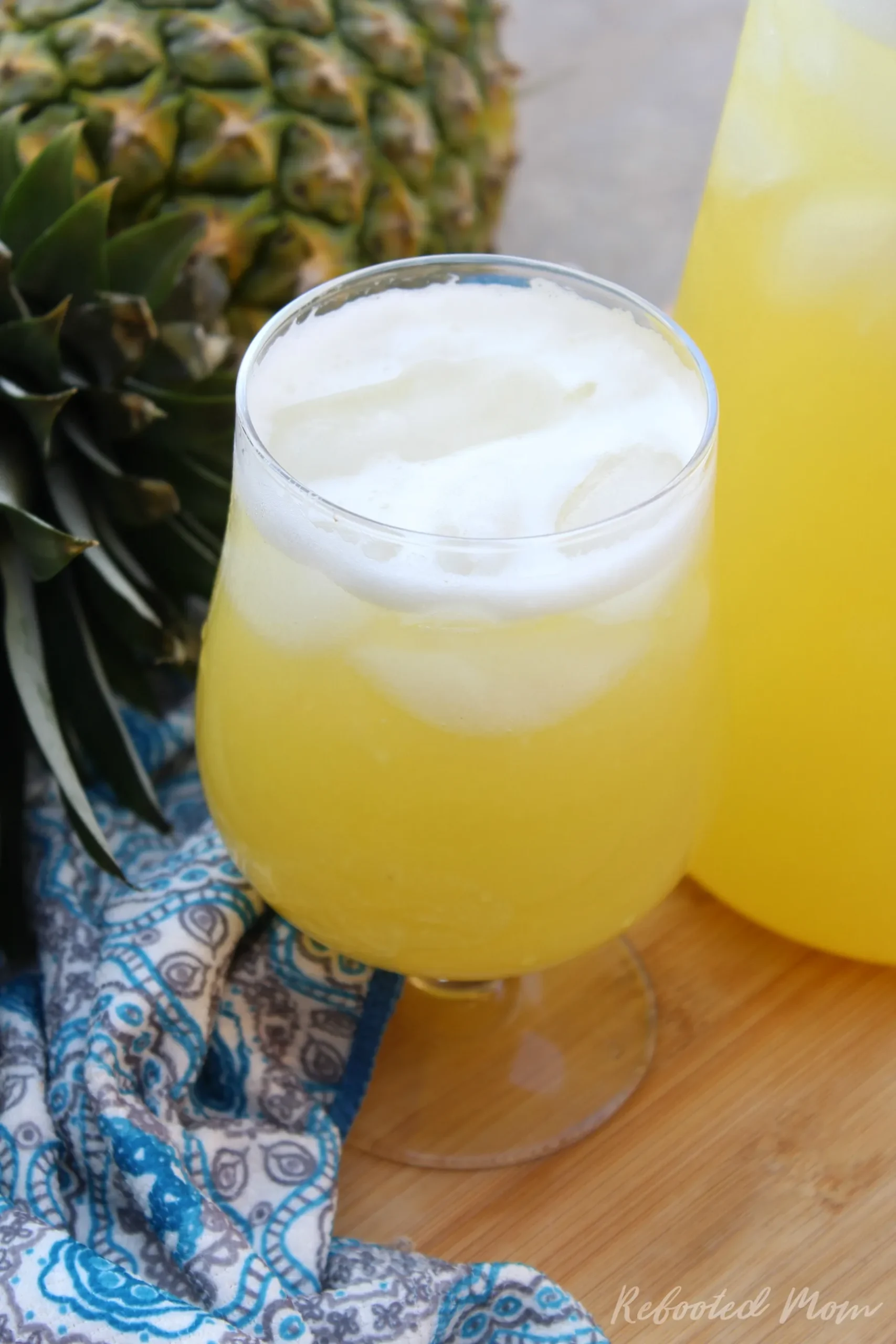 Pineapple Agua Fresca or Agua de Pina