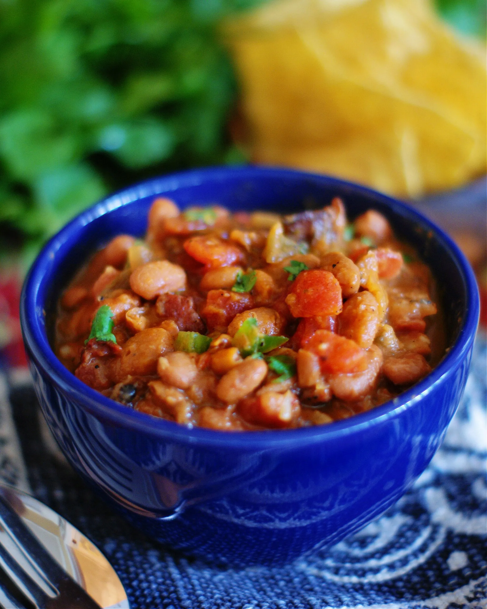 Pinto Beans Fresh Tomato Relish