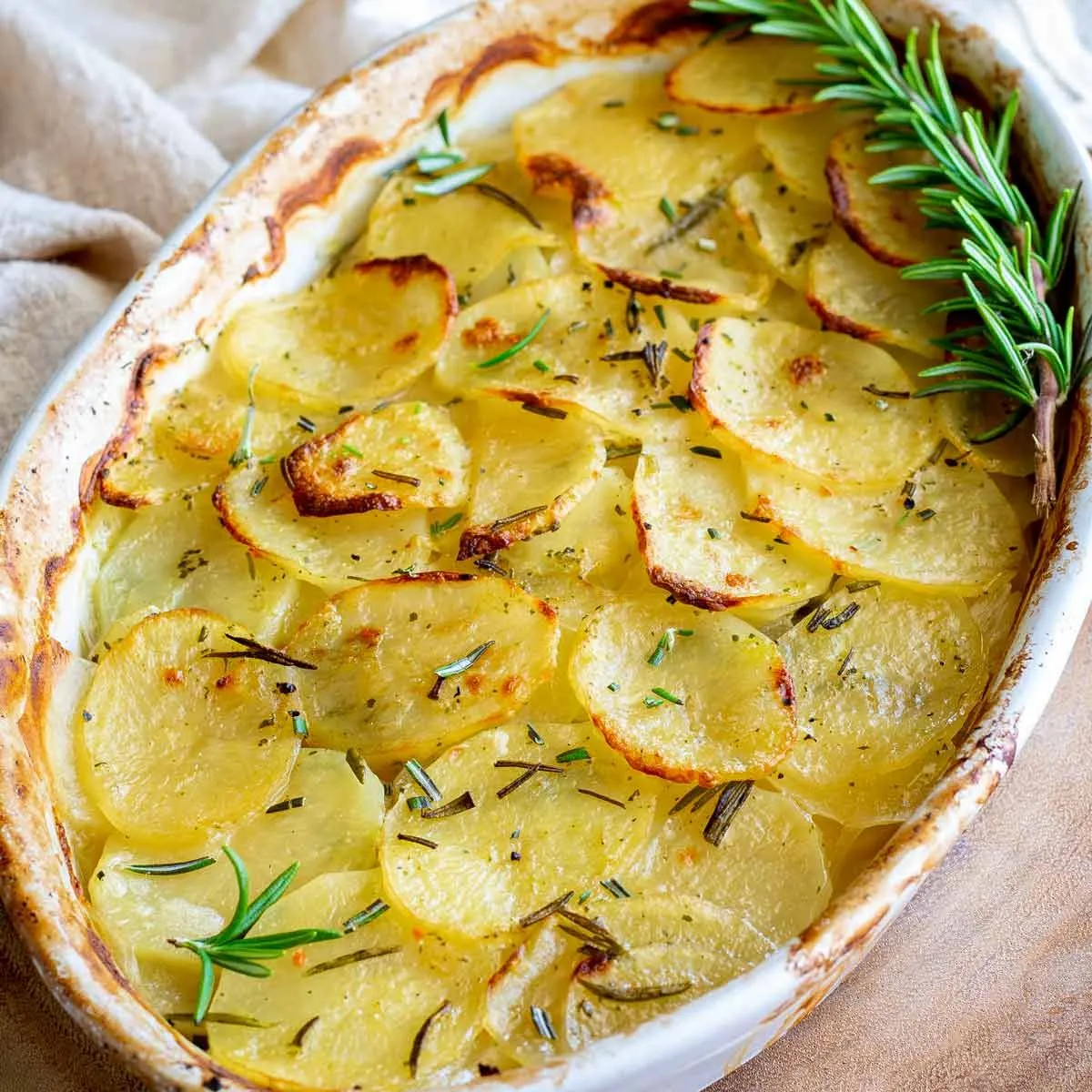 Potato and Onion Bake