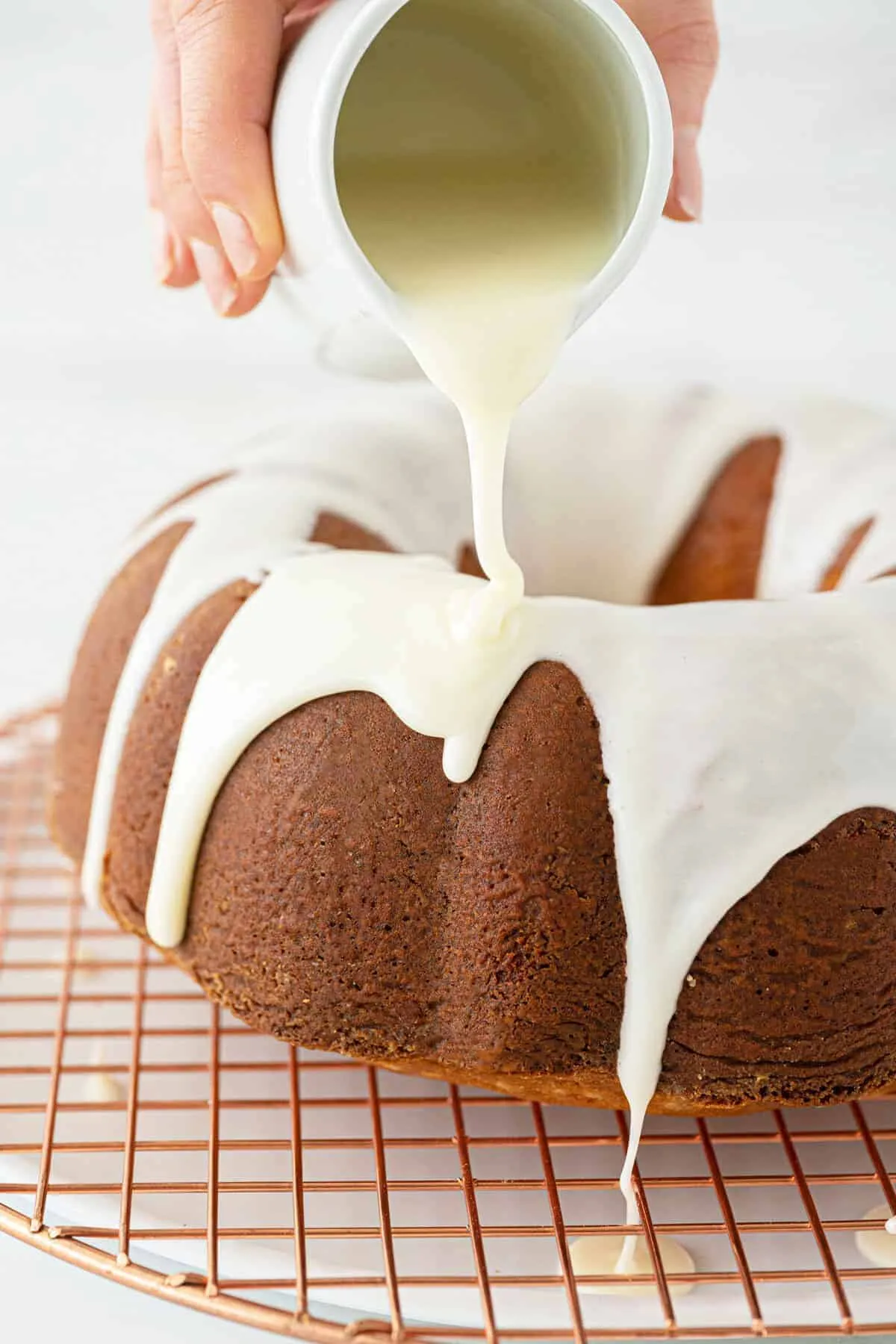 Powdered Sugar Glaze Cake Glaze