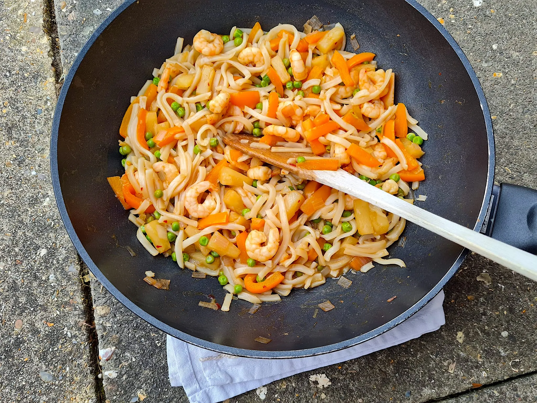Prawn and Pineapple Stirfry