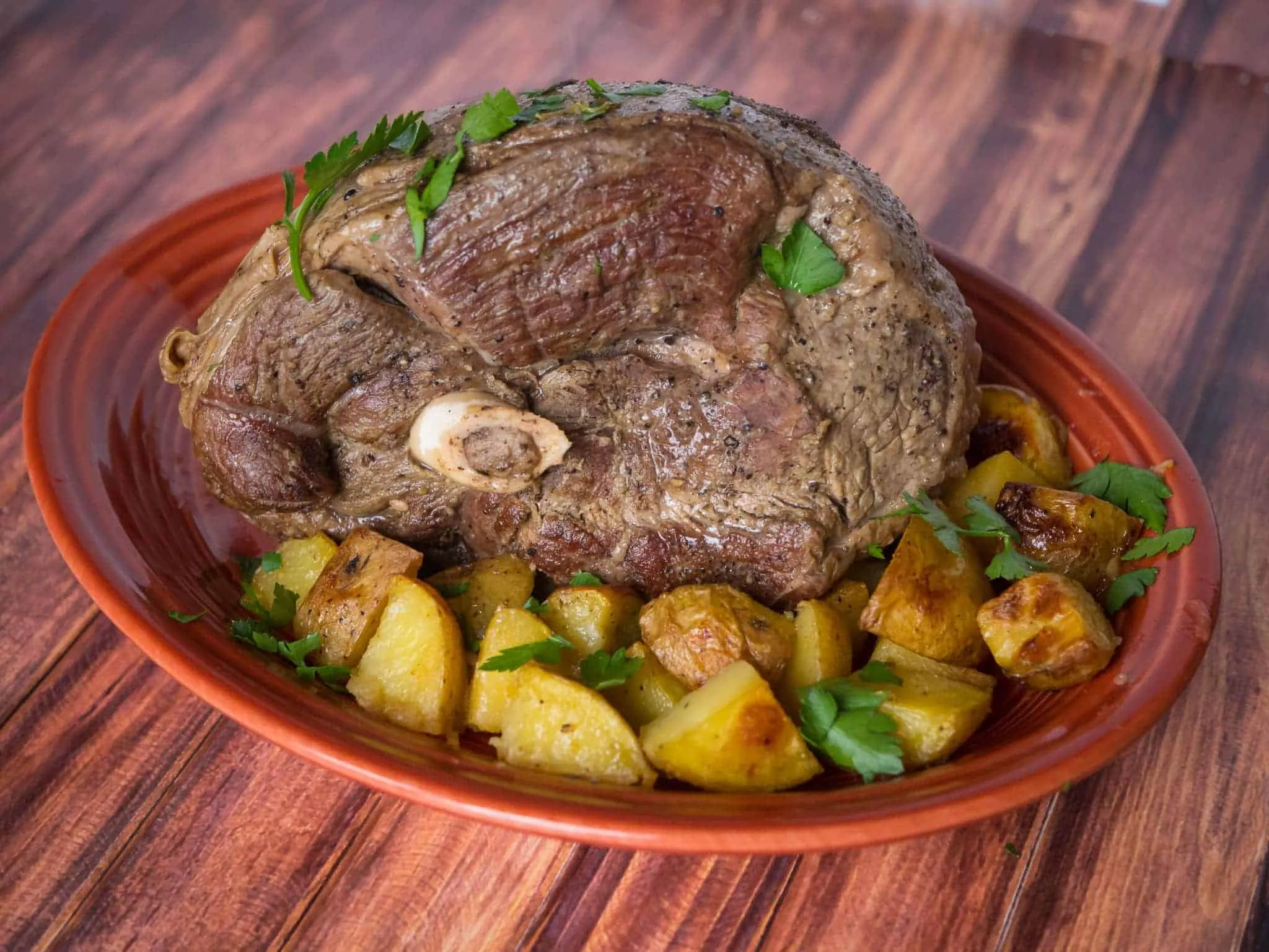 Pressure Cooker Lamb Leg
