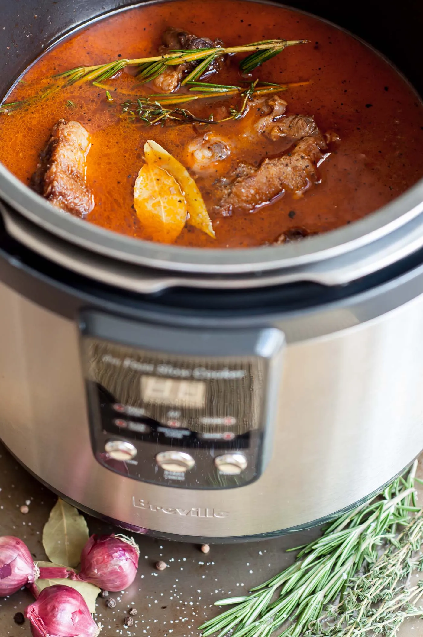 Pressure Cooker Oxtail Soup