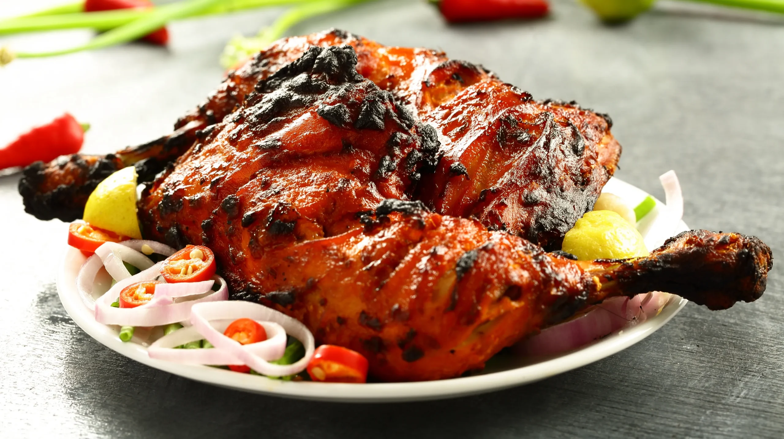 Prize Winning Grilled Tandoori Style Chicken