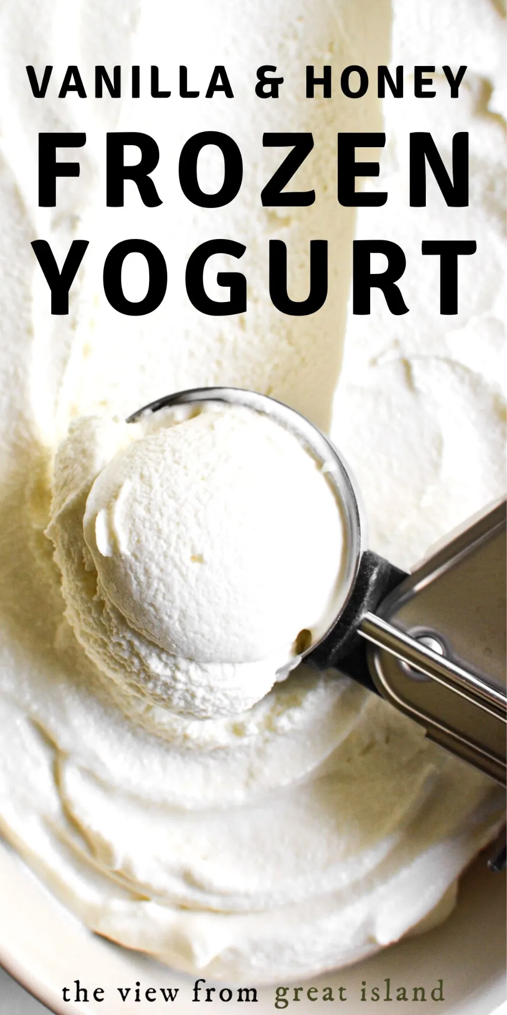 Probiotic Honey Vanilla Ice Cream