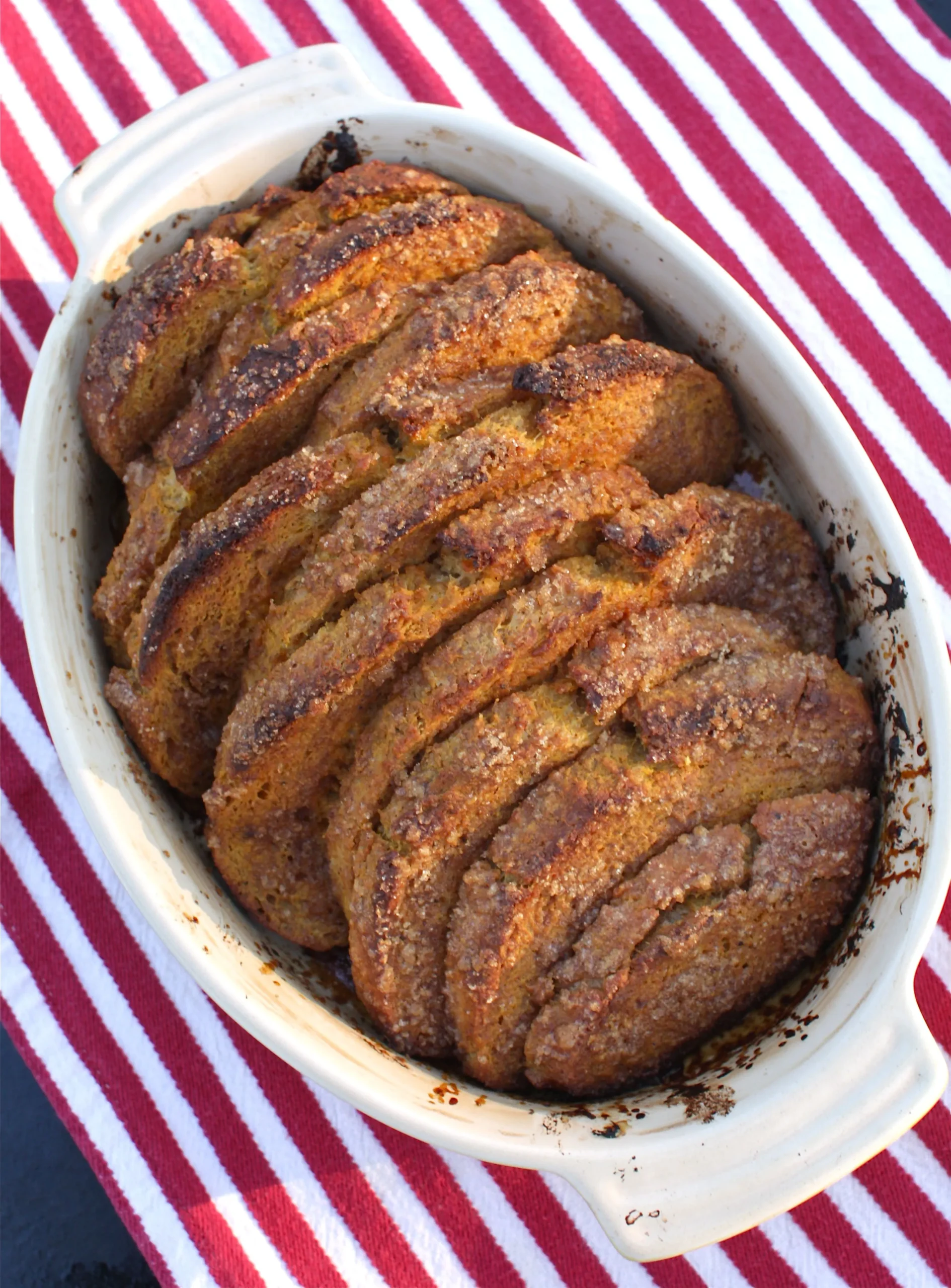 Pull Apart French Toast Bake