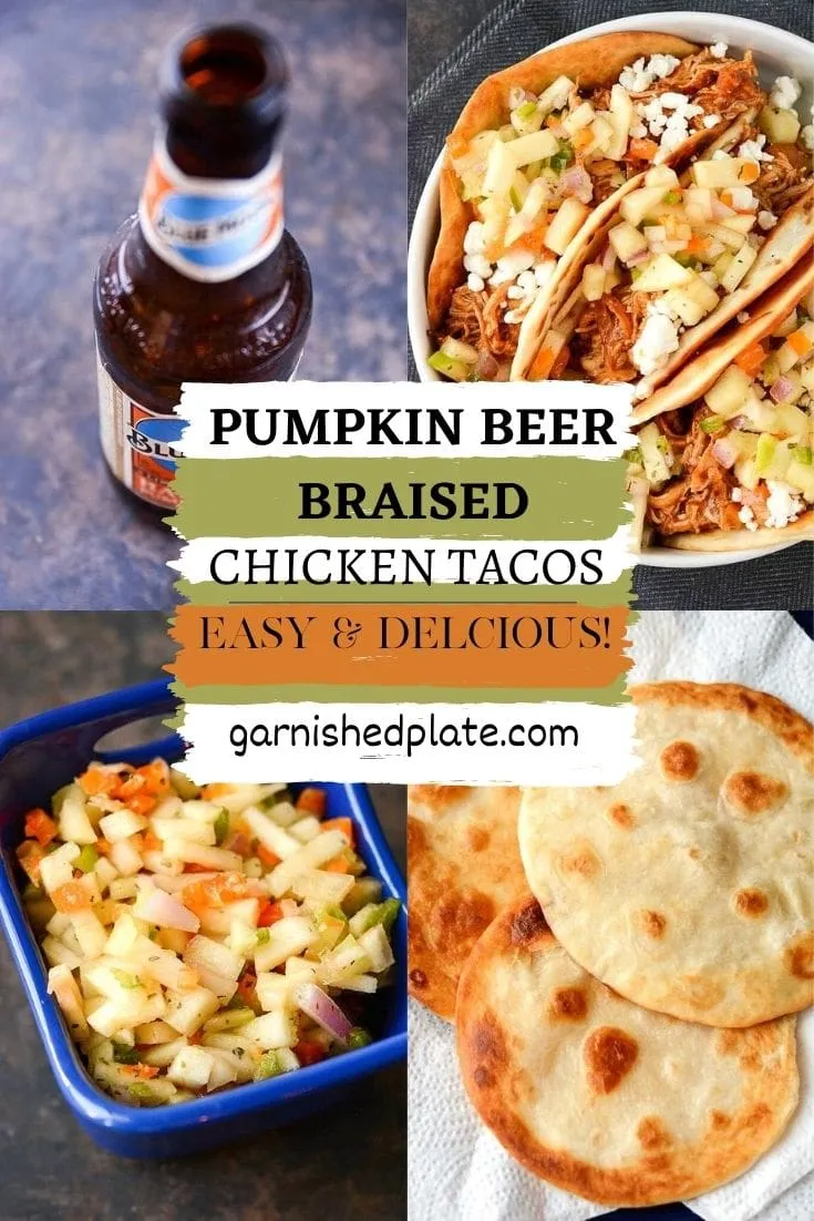 Pumpkin Beer Chicken Tacos