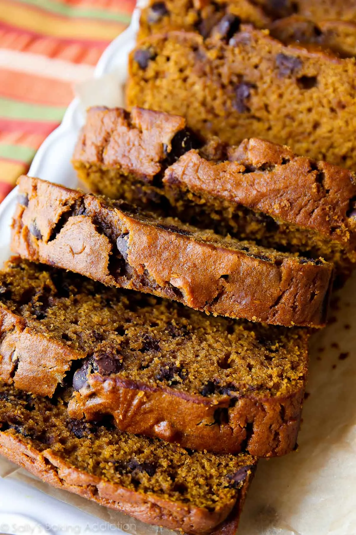 Pumpkin Chocolate Chip Bread