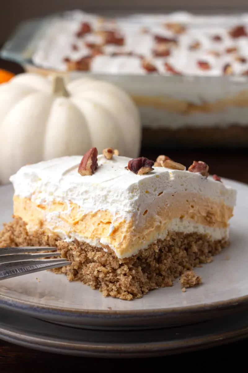 Pumpkin Pie Dessert Lasagna