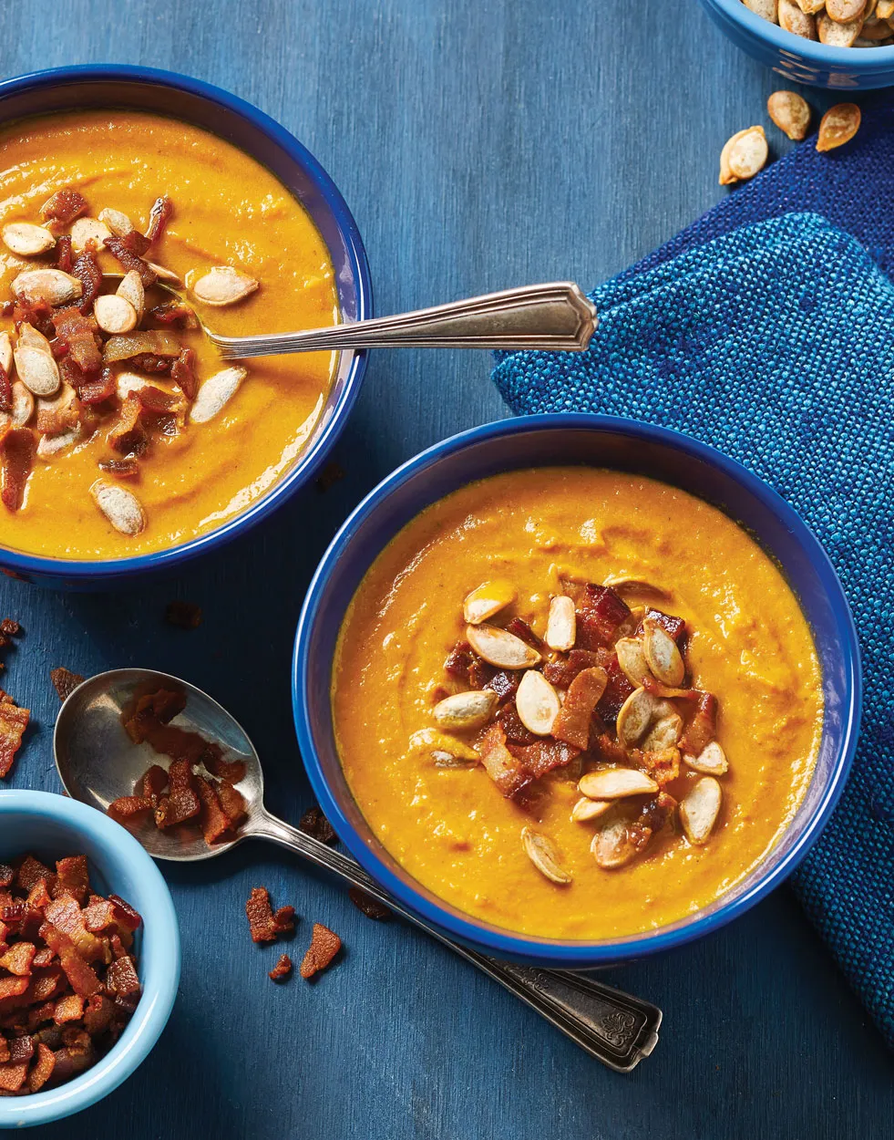Pumpkin Soup with Bacon