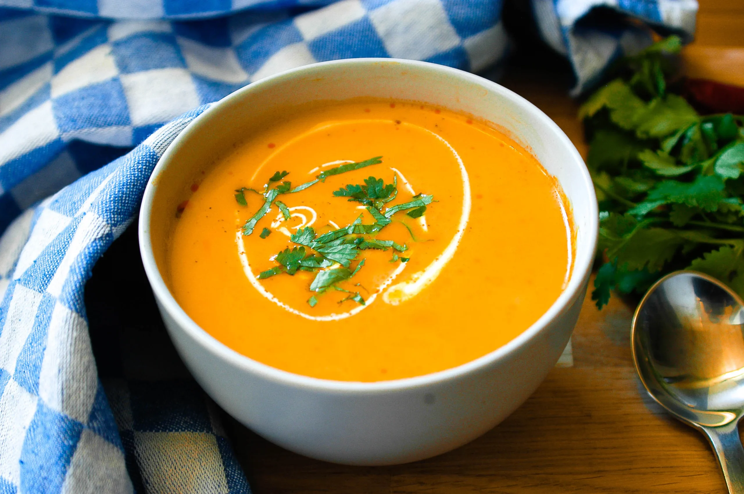 Pumpkin and Coconut Cream Soup