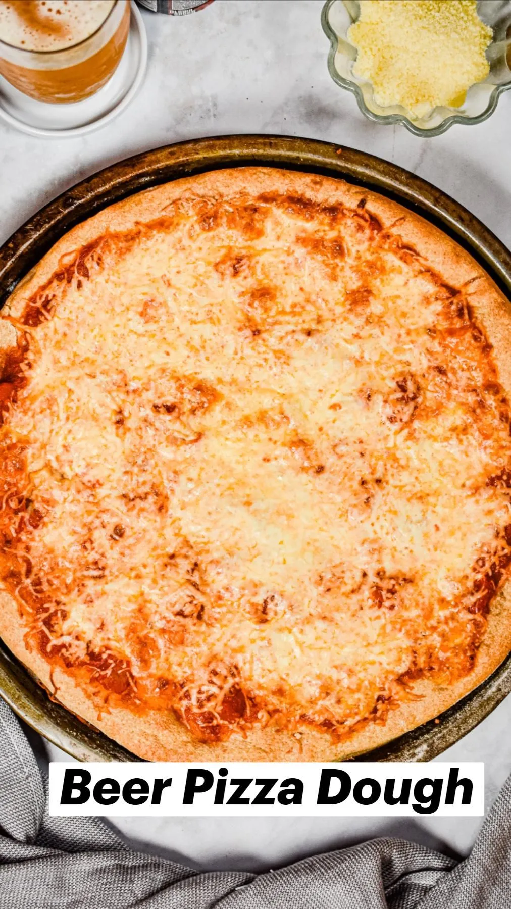 Quick Beer Pizza Dough