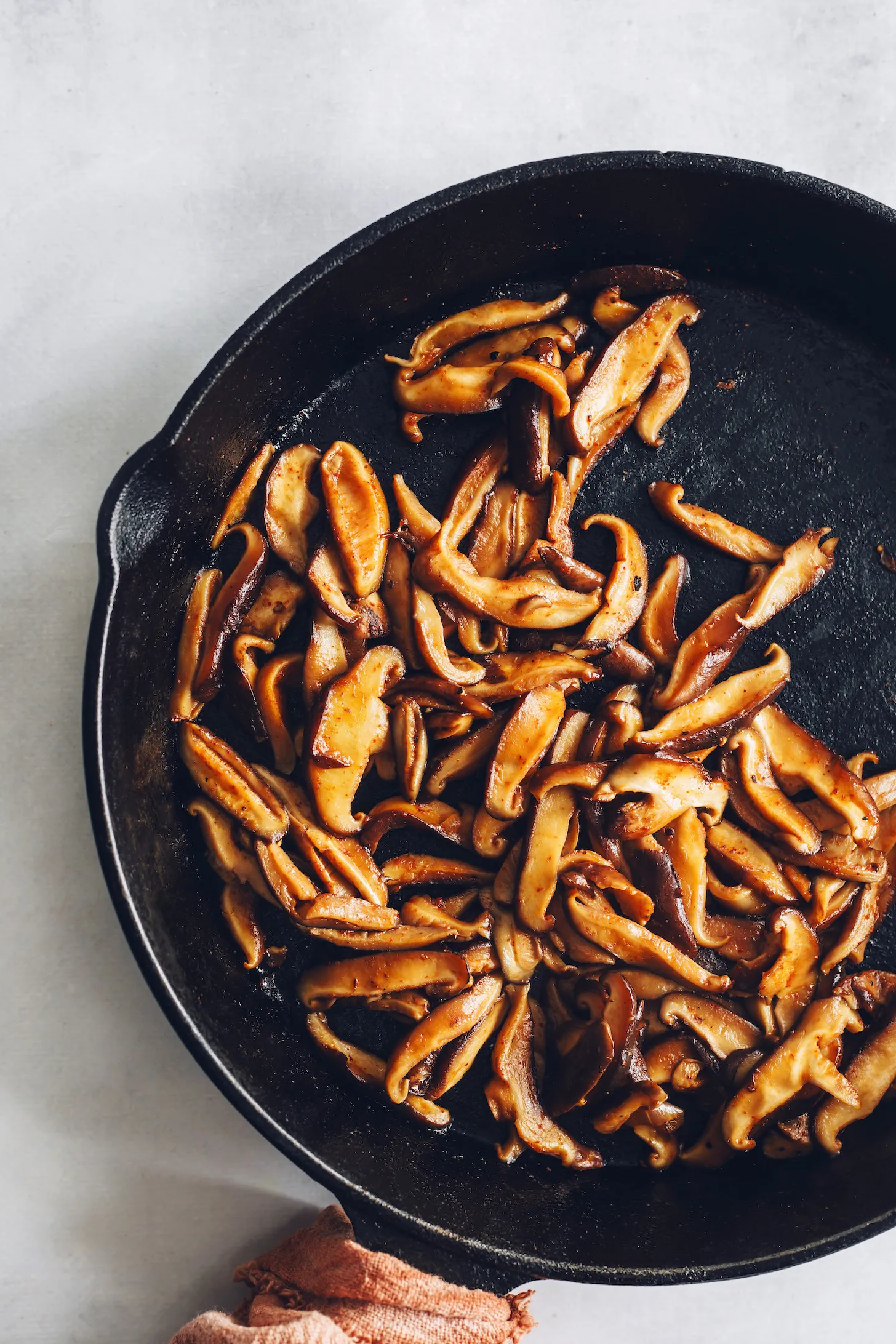 Quick Crispy Shiitake Bacon