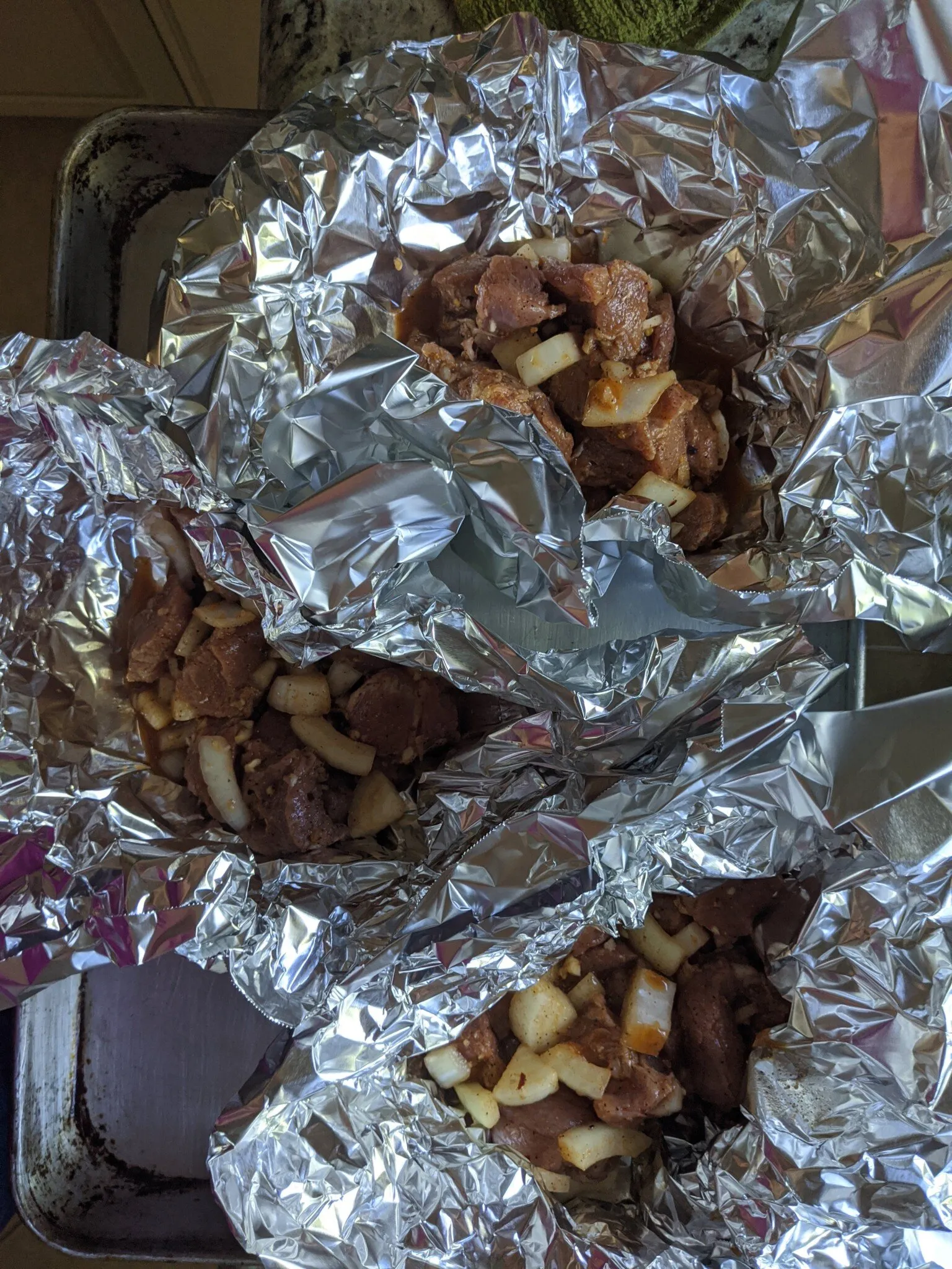 Quick Mojo Pork Bites in Foil Packet