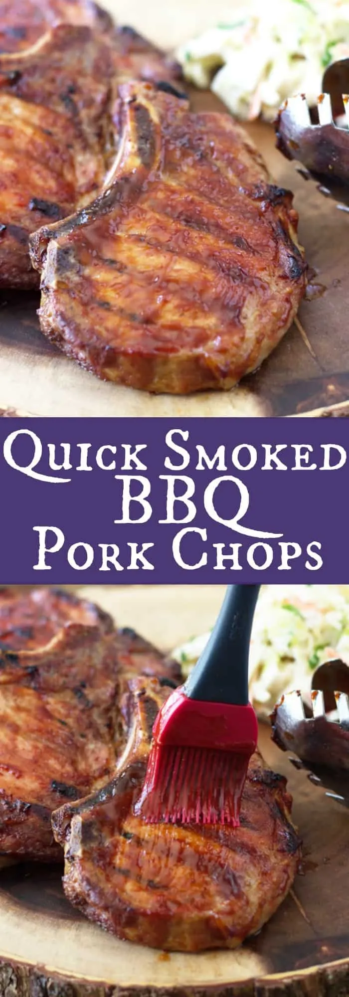Quick Smoked BBQ Pork Chops