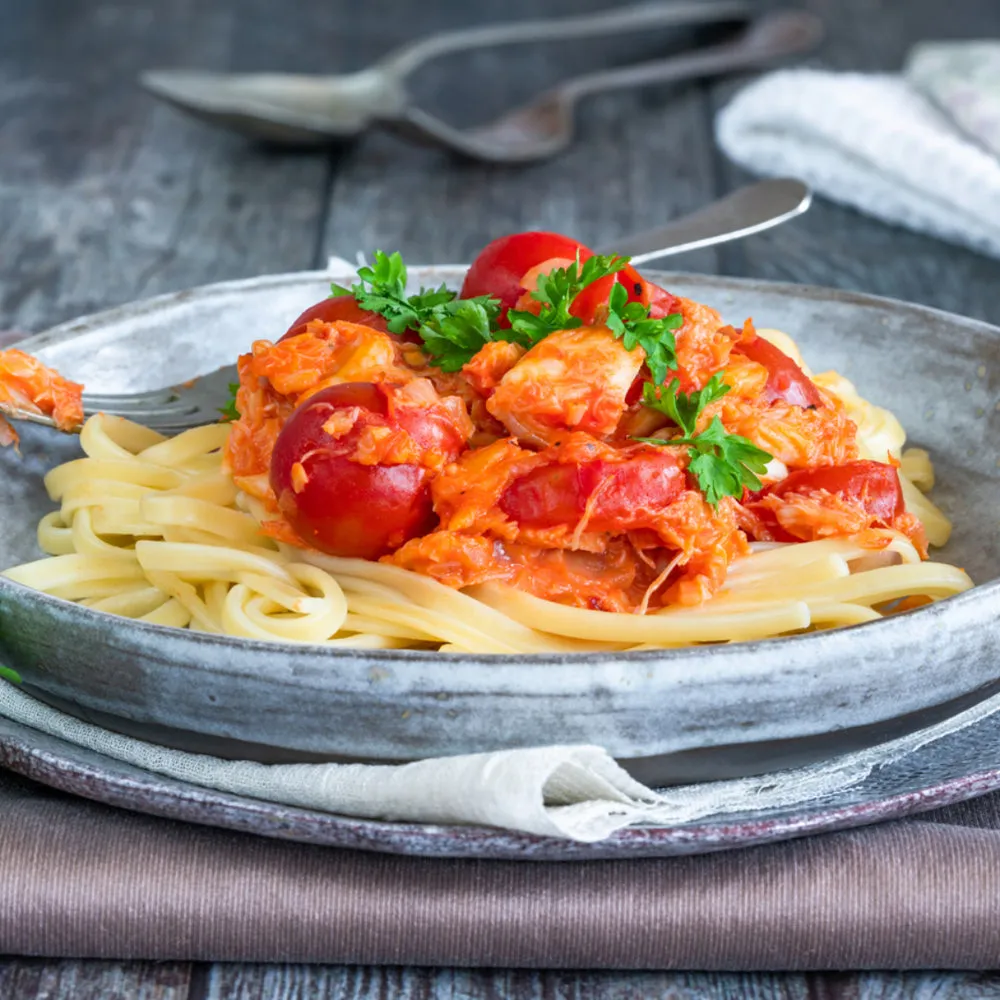 Quick and Delicious Crab Linguine