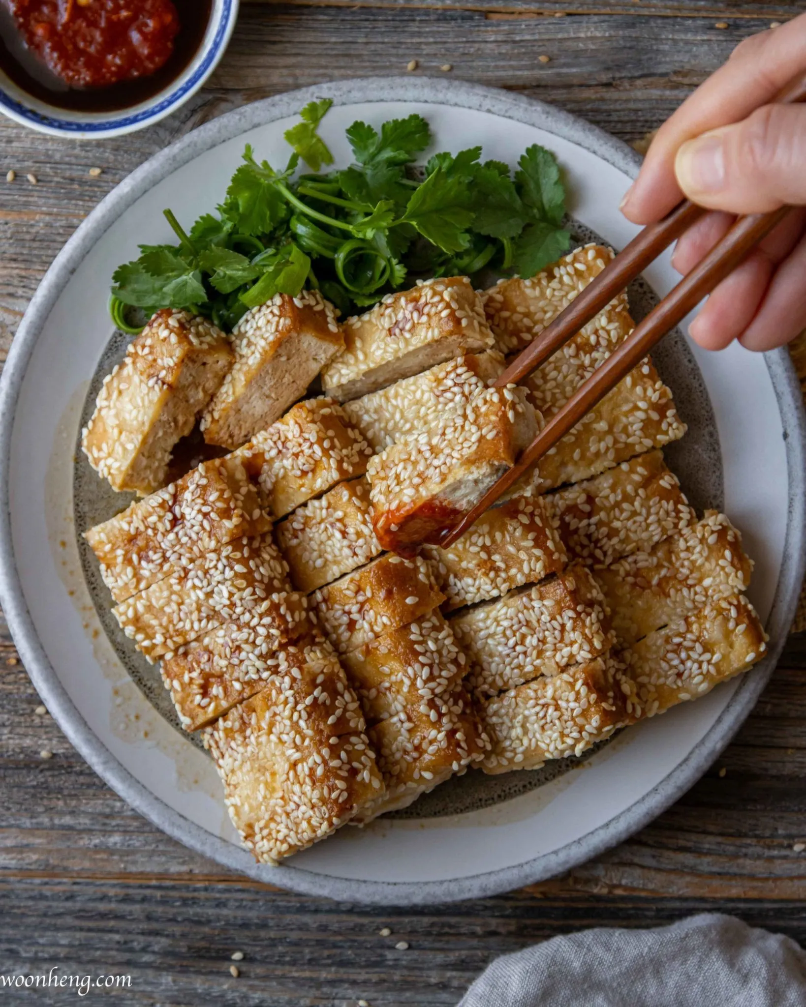 Quick and Easy Sesame Tofu