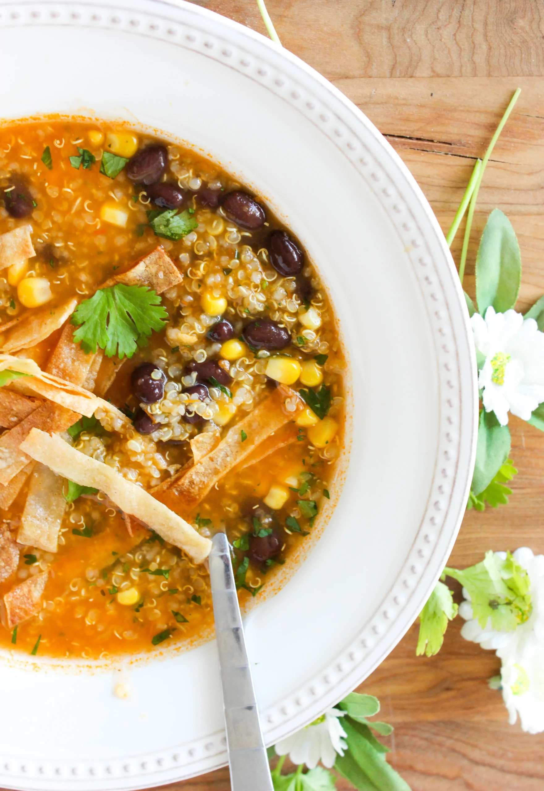 Quinoa Black Bean Soup